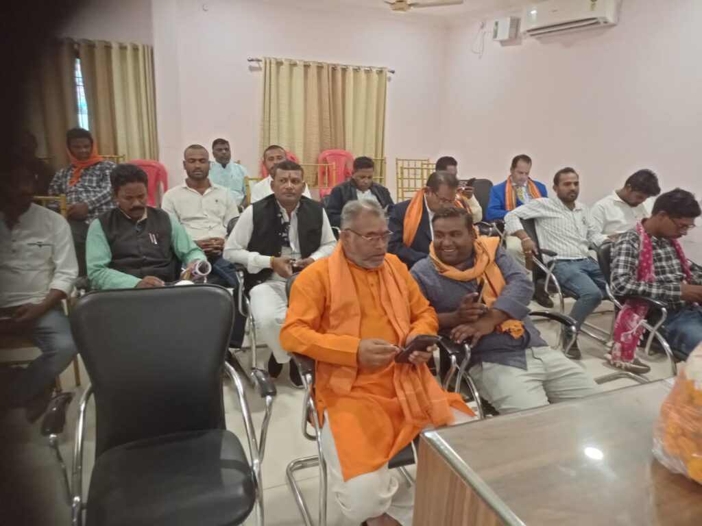 भाजपा प्रवक्ता जनकल्याण मंच प्रदेश कार्यकारिणी की बैठक बलौदा बाजार में संपन्न हुई।